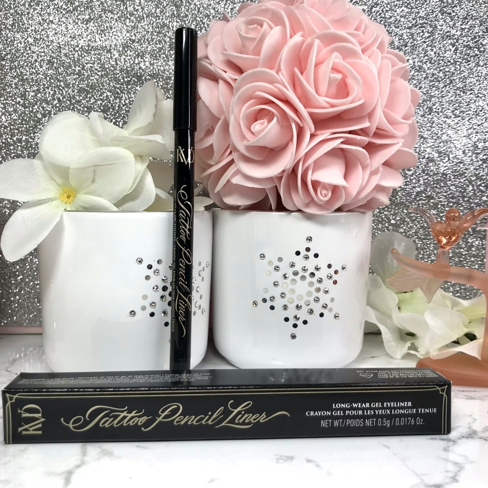 💜 2/$29! KVD Beauty Trooper Black Tattoo Gel Eyeliner Pencil Waterproof *BNIB